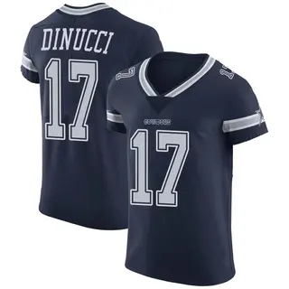 Dallas Cowboys Men's Ben DiNucci Elite Team Color Vapor Untouchable Jersey - Navy
