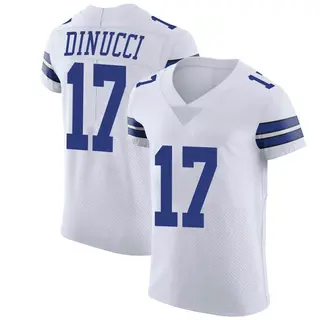 Dallas Cowboys Men's Ben DiNucci Elite Vapor Untouchable Jersey - White
