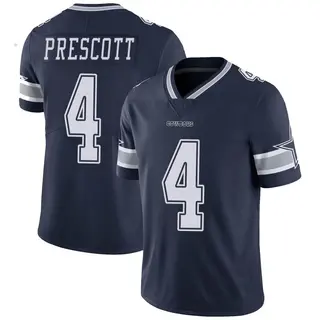 Dallas Cowboys Men's Dak Prescott Limited Team Color Vapor Untouchable Jersey - Navy