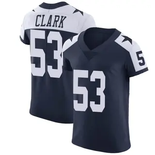 Dallas Cowboys Men's Damone Clark Elite Alternate Vapor Untouchable Jersey - Navy