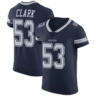 Dallas Cowboys Men's Damone Clark Elite Team Color Vapor Untouchable Jersey - Navy