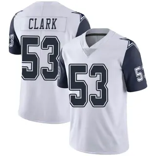 Dallas Cowboys Men's Damone Clark Limited Color Rush Vapor Untouchable Jersey - White