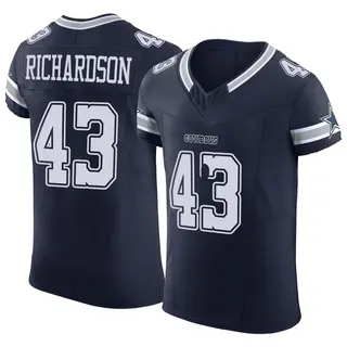 Dallas Cowboys Men's Dominic Richardson Elite Vapor F.U.S.E. Jersey - Navy