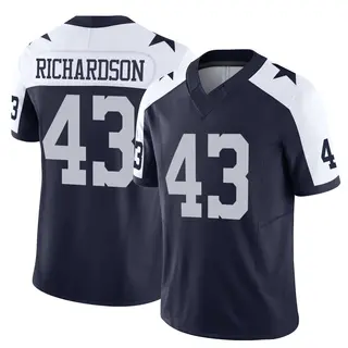 Dallas Cowboys Men's Dominic Richardson Limited Alternate Vapor F.U.S.E. Jersey - Navy