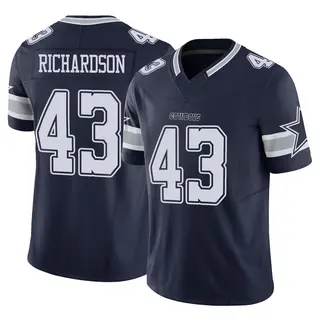 Dallas Cowboys Men's Dominic Richardson Limited Vapor F.U.S.E. Jersey - Navy
