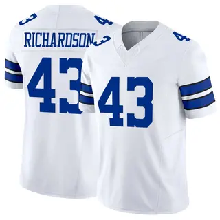 Dallas Cowboys Men's Dominic Richardson Limited Vapor F.U.S.E. Jersey - White