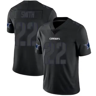 Dallas Cowboys Men's Emmitt Smith Limited Jersey - Black Impact