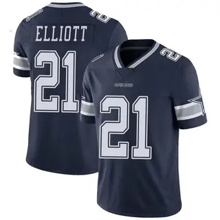 Dallas Cowboys Men's Ezekiel Elliott Limited Team Color Vapor Untouchable Jersey - Navy