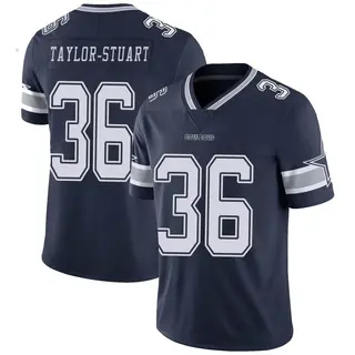 Dallas Cowboys Men's Isaac Taylor-Stuart Limited Team Color Vapor Untouchable Jersey - Navy
