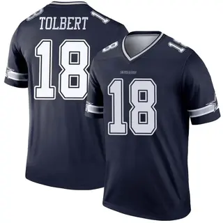Dallas Cowboys Men's Jalen Tolbert Legend Jersey - Navy