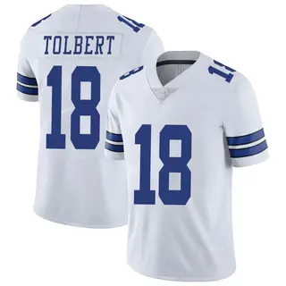 Dallas Cowboys Men's Jalen Tolbert Limited Vapor Untouchable Jersey - White