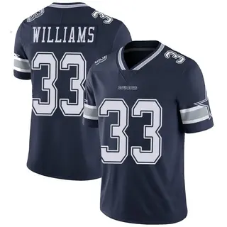 Dallas Cowboys Men's Javonte Williams Limited Team Color Vapor Untouchable Jersey - Navy