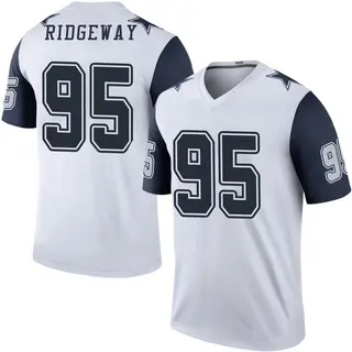 Dallas Cowboys Men's John Ridgeway Legend Color Rush Jersey - White