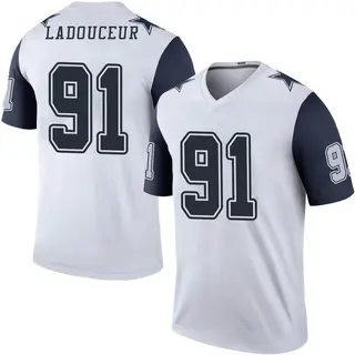 Dallas Cowboys Men's L.P. LaDouceur Legend L.P. Ladouceur Color Rush Jersey - White