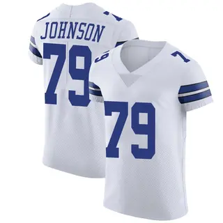 Dallas Cowboys Men's Marcellus Johnson Elite Vapor Untouchable Jersey - White