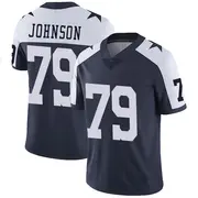 Dallas Cowboys Men's Marcellus Johnson Limited Alternate Vapor Untouchable Jersey - Navy