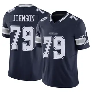 Dallas Cowboys Men's Marcellus Johnson Limited Vapor F.U.S.E. Jersey - Navy
