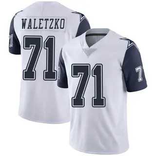 Dallas Cowboys Men's Matt Waletzko Limited Color Rush Vapor Untouchable Jersey - White