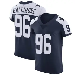 Dallas Cowboys Men's Neville Gallimore Elite Alternate Vapor Untouchable Jersey - Navy