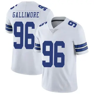 Dallas Cowboys Men's Neville Gallimore Limited Vapor Untouchable Jersey - White