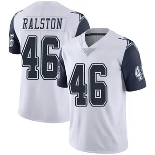 Dallas Cowboys Men's Nick Ralston Limited Color Rush Vapor Untouchable Jersey - White