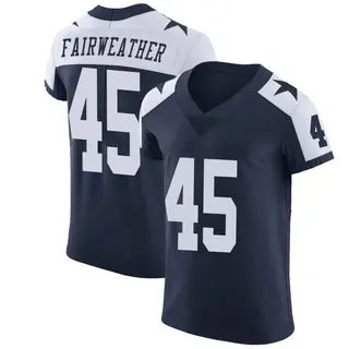 Dallas Cowboys Men's Rivaldo Fairweather Elite Alternate Vapor Untouchable Jersey - Navy