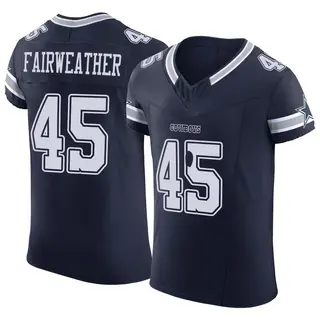 Dallas Cowboys Men's Rivaldo Fairweather Elite Vapor F.U.S.E. Jersey - Navy