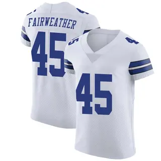Dallas Cowboys Men's Rivaldo Fairweather Elite Vapor Untouchable Jersey - White