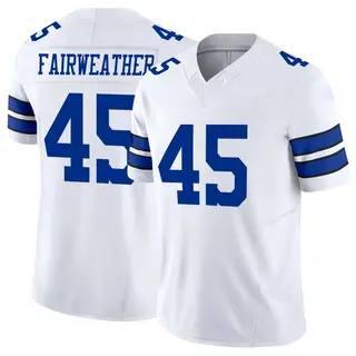 Dallas Cowboys Men's Rivaldo Fairweather Limited Vapor F.U.S.E. Jersey - White