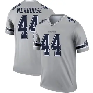 Dallas Cowboys Men's Robert Newhouse Legend Inverted Jersey - Gray