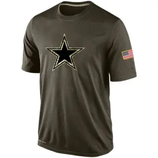 Dallas Cowboys Men's Salute To Service KO Performance Dri-FIT T-Shirt - Olive