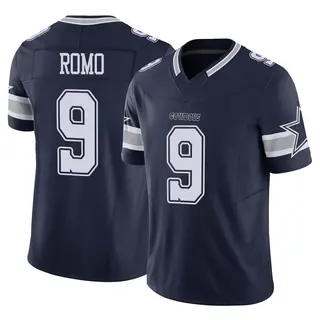 Dallas Cowboys Men's Tony Romo Limited Vapor F.U.S.E. Jersey - Navy