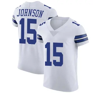 Dallas Cowboys Men's Tyler Johnson Elite Vapor Untouchable Jersey - White