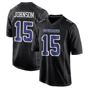 Dallas Cowboys Men's Tyler Johnson Game Carbon Fashion Jersey - Black