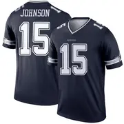 Dallas Cowboys Men's Tyler Johnson Legend Jersey - Navy