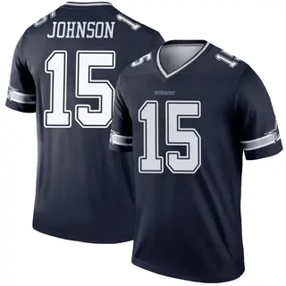 Dallas Cowboys Men's Tyler Johnson Legend Jersey - Navy
