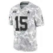 Dallas Cowboys Men's Tyler Johnson Limited 2024 Salute to Service Jersey - Arctic Camo