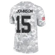 Dallas Cowboys Men's Tyler Johnson Limited 2024 Salute to Service Jersey - Arctic Camo