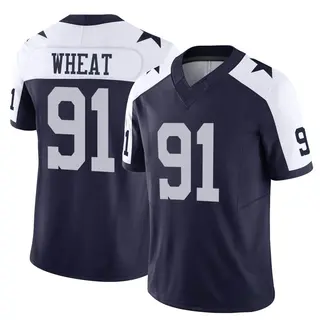 Dallas Cowboys Men's Tyrus Wheat Limited Alternate Vapor F.U.S.E. Jersey - Navy