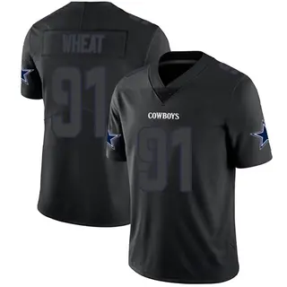 Dallas Cowboys Men's Tyrus Wheat Limited Jersey - Black Impact