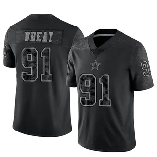Dallas Cowboys Men's Tyrus Wheat Limited Reflective Jersey - Black