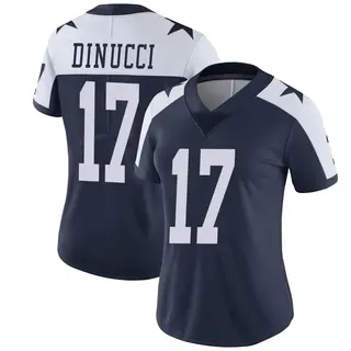 Dallas Cowboys Women's Ben DiNucci Limited Alternate Vapor Untouchable Jersey - Navy