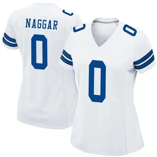 Dallas Cowboys Women's Chris Naggar Game Jersey - White