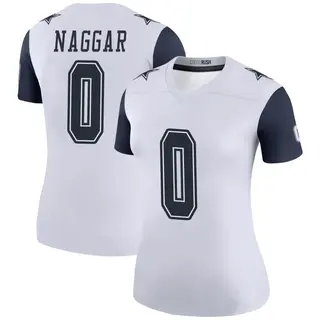 Dallas Cowboys Women's Chris Naggar Legend Color Rush Jersey - White