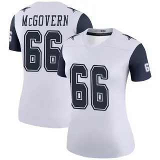 Dallas Cowboys Women's Connor McGovern Legend Color Rush Jersey - White