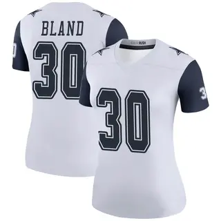 Dallas Cowboys Women's DaRon Bland Legend Color Rush Jersey - White