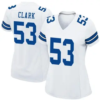Dallas Cowboys Women's Damone Clark Game Jersey - White