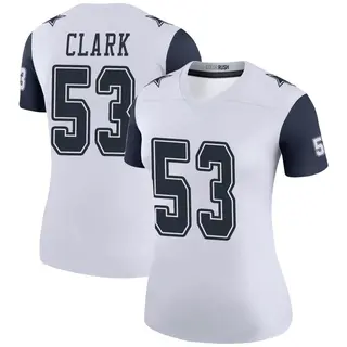 Dallas Cowboys Women's Damone Clark Legend Color Rush Jersey - White