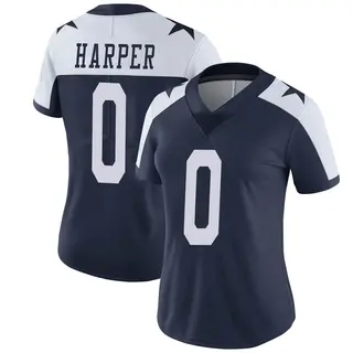 Dallas Cowboys Women's Devin Harper Limited Alternate Vapor Untouchable Jersey - Navy
