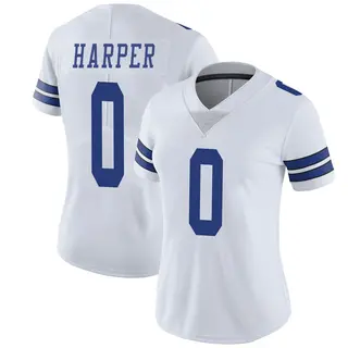 Dallas Cowboys Women's Devin Harper Limited Vapor Untouchable Jersey - White